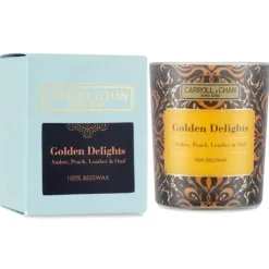 100% Beeswax Votive Candle - Golden Delights