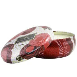 3 Wick Decorative Tin Candle - Spiced Goji Tarocco Orange