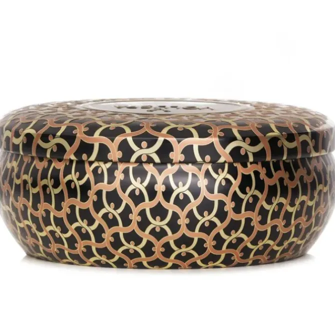 3 Wick Decorative Tin Candle - Burning Woods