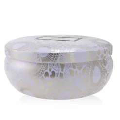 3 Wick Decorative Tin Candle - Mokara
