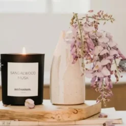 Ambustum Sandlewood Musk Scented Candle
