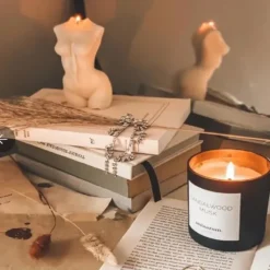 Ambustum Sandlewood Musk Scented Candle