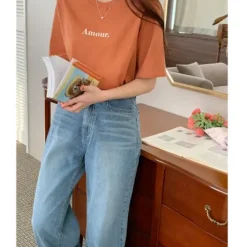 Amour Letter Print Tee