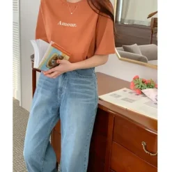 Amour Letter Print Tee