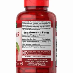 Apple Cider Vinegar 1200 mg