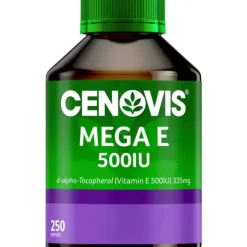 [Authorized Sales Agent] Cenovis MEGA E 500mg - 250 Capsules