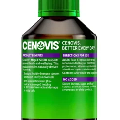[Authorized Sales Agent] Cenovis MEGA E 500mg - 250 Capsules