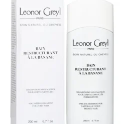 Bain Restructurant A La Banane Volumizing Shampoo For Curly Or Permed Hair