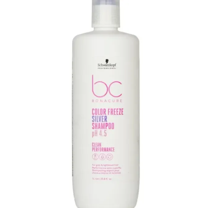 BC Bonacure pH 4.5 Color Freeze Silver Shampoo (For Grey & Lightened Hair)