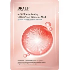 BIO UP a-GG Skin Activating Golden Yeast Liposome Mask