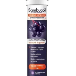 Black Elderberry Immune Defence Effervescent Tablets