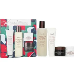 Black Tea Set: Soy Face Cleanser+Kombucha F.T. Essence+Instant Perfecting Mask+Firming Overnight Mask