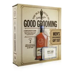 Book of Good Grooming Gift Set Volume 2: Absolute Mahogany (Wash 532ml + Grit Bar 198g )