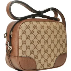 Canvas Leather GG BREE Crossbody Bag 449413