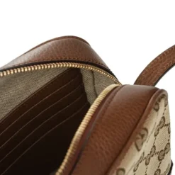 Canvas Leather GG BREE Crossbody Bag 449413