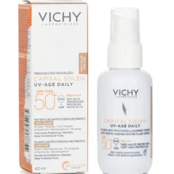 Capital Soleil UV Age Daily Anti Photo Ageing Water Fluid Tined SPF 50 (For All Skin Types)