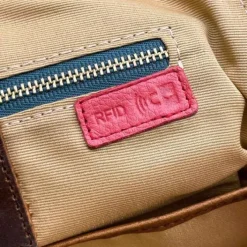 CELESTE Leather RFID Casual Zipped Backpack - Black