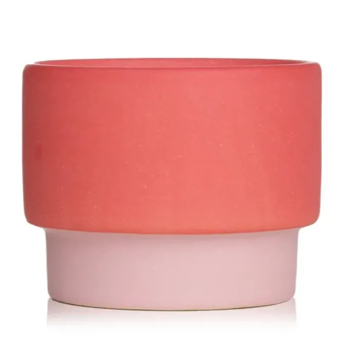 Color Block Ceramic Candle - Sparkling Grapefruit