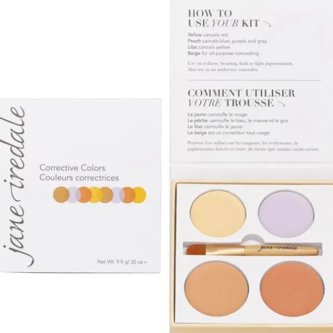Corrective Colors Kit (4x Concealer + 1x Applicator)