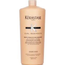 Curl Manifesto Bain Hydratation Douceur Shampoo Gentle Creamy Shampoo - For Curly, Very Curly & Coily Hair (Salon Size)