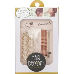 Cute Hairpin Set (Pink And Gold Combination)