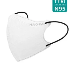 3D N95 Medical Mask (Taiwan N95 Specification) Snow Fox White | 30pcs M Size