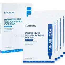 Eaoron Hyaluronic Acid Collagen Hydrating Face Mask 25ml-5 Piece (Hong Kong Official Product) (9348107000488)