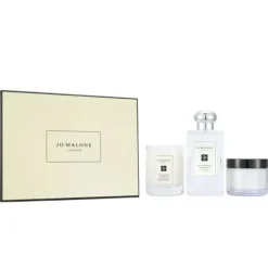 English Pear & Freesia Coffret: Cologne Spray 100ml/3.4oz + Body Cream 50ml/1.7oz + Scented Candle 4.78cm/1.88inches (Height)