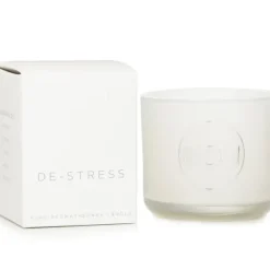 Essentials Aromatherapy Natural Wax Candle Glass - De-Stress (Lavender & Geranium) 100177