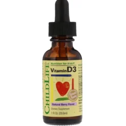 Essentials Vitamin D3 Natural Berry Flavor