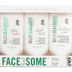 Face3Some Kit: Face Moisturizer 88ml + Exfoliating Facial Cleanser 88ml + Gentle Daily Facial Cleanser 88ml