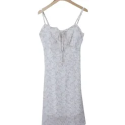 Floral Tie Front Dress