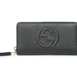GG Long Zippy Wallet 598187 - Black