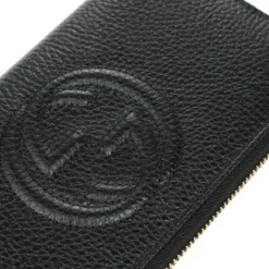 GG Long Zippy Wallet 598187 - Black