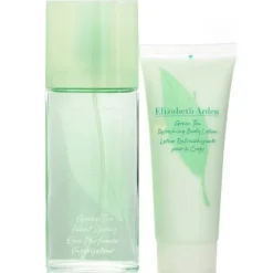 Green Tea Coffret: Eau Parfumee Spray 100ml/3.3oz + Refreshing Body Lotion 100ml/3.3oz