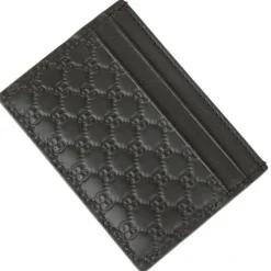 Gucci Microguccissim a Card Holder 262837 - Brown