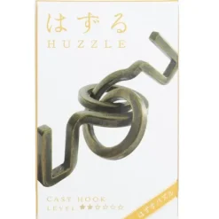 Hanayama | Hexagon Hanayama Metal Brainteaser Puzzle Hook Rated Level 1