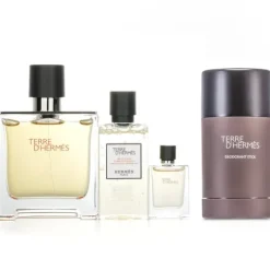 Hermes Terre D'Hermes Pure Set + Terre D'Hermes Deodorant Stick