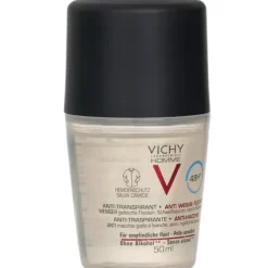 Homme 48H* Anti Perspirant & Anti-Stains (Shirt Protection) Roll-On (For Sensitive Skin)