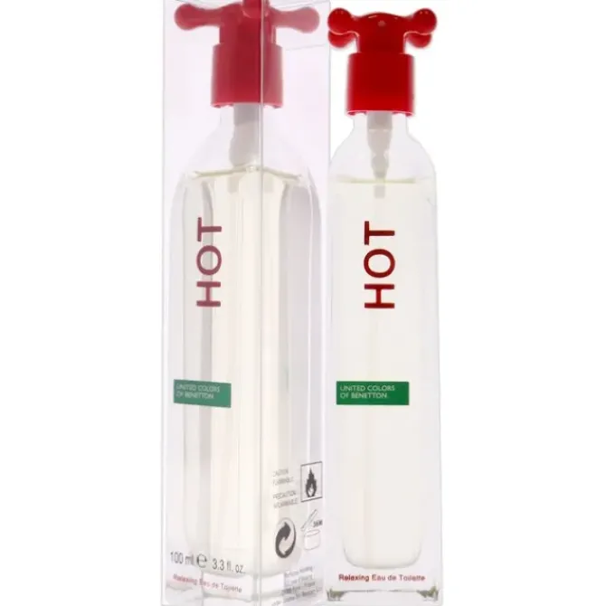 Hot by United Colors of Benetton for Women - 3.3 oz EDT Spray