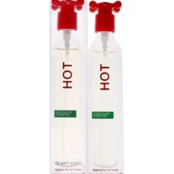 Hot by United Colors of Benetton for Women - 3.3 oz EDT Spray