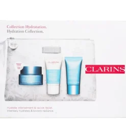 Hydration Collection: Hydra-Essentiel Silky Cream 50ml+ Fresh Scrub 15ml+ SOS Hydra Mask 15ml+ Pouch