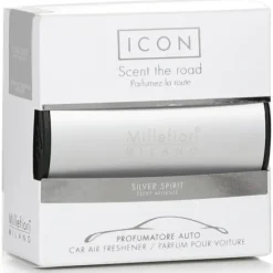 Icon Classic Silver Car Air Freshener - Silver Spirit