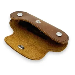 KAIRO Distressed Leather Business Key Cover(Coffee)