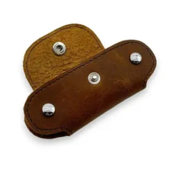 KAIRO Distressed Leather Business Key Cover(Coffee)