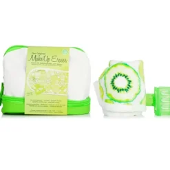 Key Lime Set (1x MakeUp Eraser Cloth + 1x Hair Clip + 1x Bag)