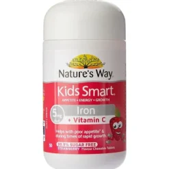 Kids Smart Iron And Vitamin C Chewable