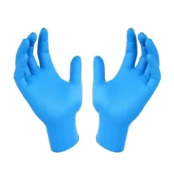 KQ - Vitrile Disposable Vinyl & Nitrile Blend Gloves -blue (S)