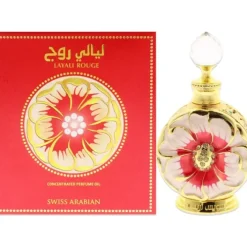 Layali Rouge by Swiss Arabian for Women Parfum Oil