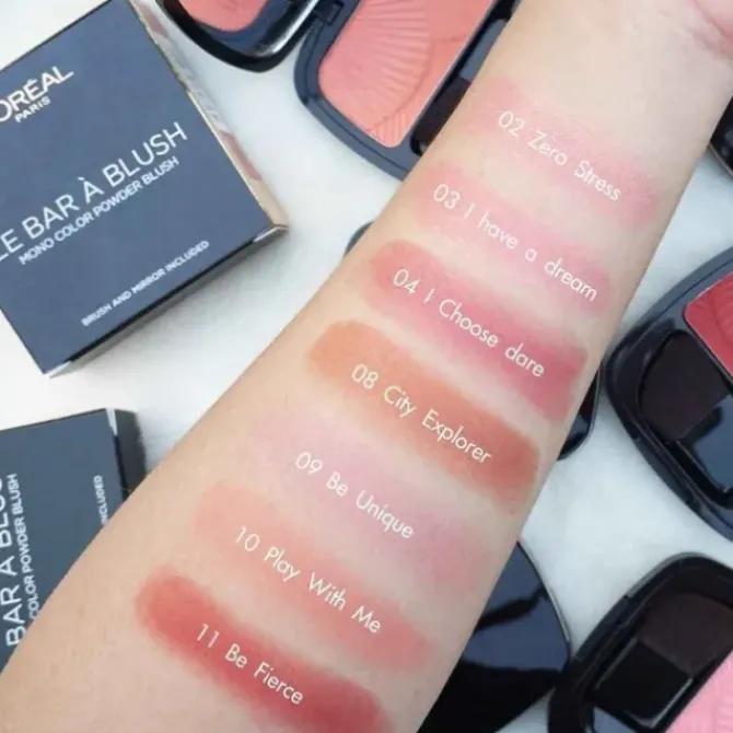 Le Bar A Blush Mono Color Powder Blush